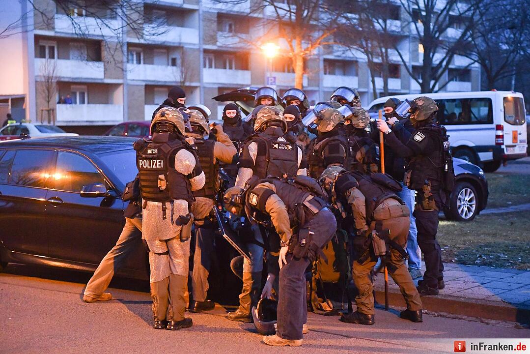 SEK-Einsatz in Bamberg Ost