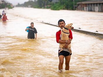 &Uuml;berschwemmungen in S&uuml;dthailand