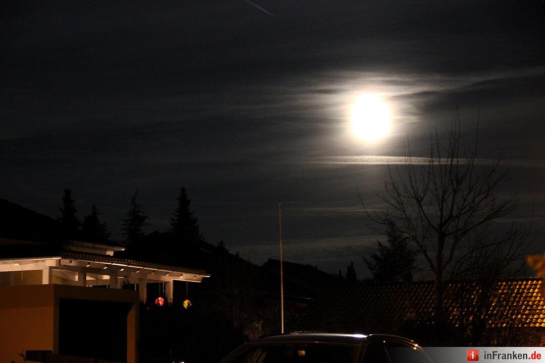 Supermond: Die besten Bilder aus Franken und der Welt