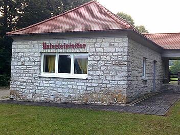 Das "Bahnhofshäusla" in Unterleinleiter  Foto: Thomas Weichert