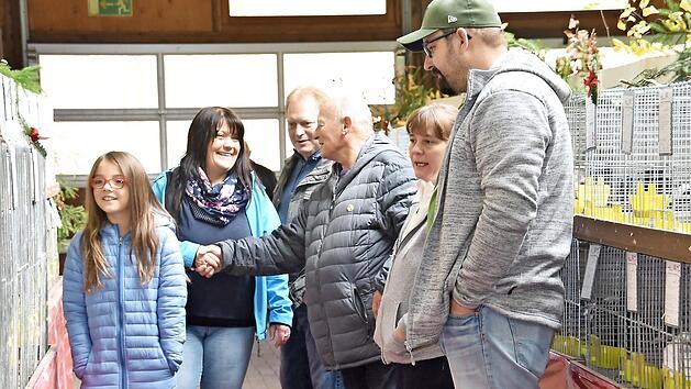 Die Mainleuser Lokalschau stie&szlig; bei den Besuchern auf gro&szlig;es Interesse.  Fotos: Uschi Prawitz