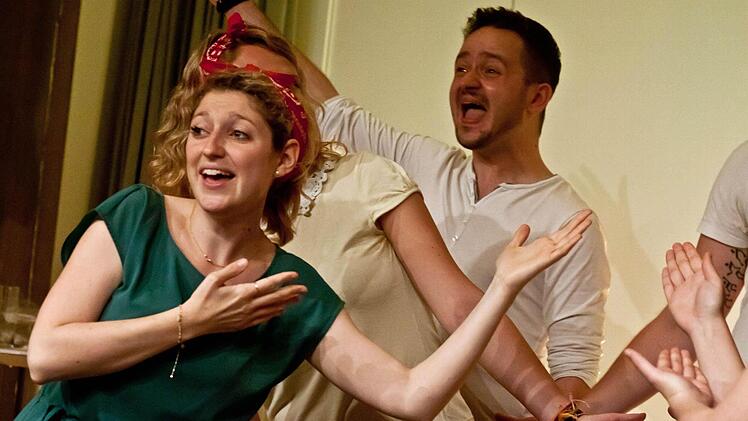 Das Würzburger Vokalensemble "Room4Rent" gastierte in Coburg.Foto: Jochen Berger