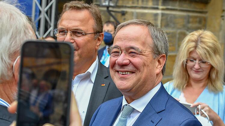 Impressionen vom Laschet-Besuch