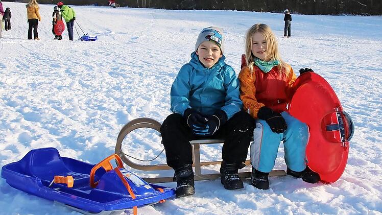 Die Tester Johann und Elisabeth auf dem Farnsberg. Foto: Ralf Ruppert
