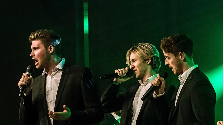 "Best of" lautete das Motto beim Gastspiel der Show "The 12 Tenors" im sehr gut besuchten Coburger Kongresshaus.Foto: Jochen Berger
