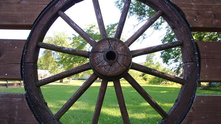 Blick in den Garten von Rainer und Rosi Gilke. Foto: Jürgen Gärtner