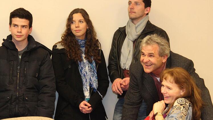 Ludwig Nagel freut sich mit Frau Claudia.  Fotos: Johanna Blum