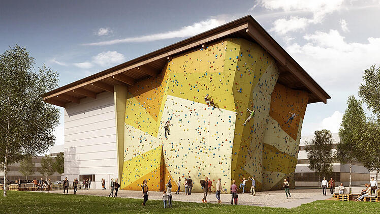 2022 wird Frankens größte Kletterhalle in Nürnberg öffnen
