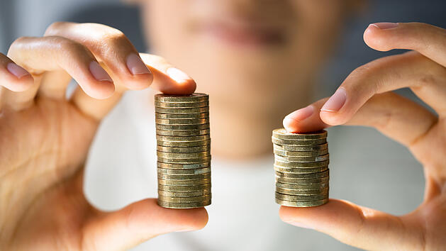 Geld, Verdienst, Gehaltsunterschied M&auml;nner und Frauen