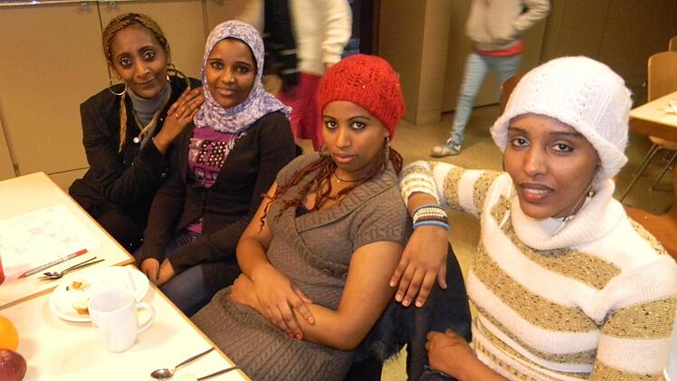 Hawa, Yewebdar, Samira und Sara (v.l.) sind aus ihrer äthiopischen Heimat geflüchtet.
