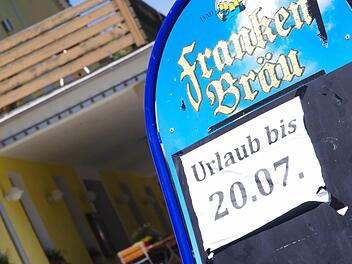 Das Schützenhaus in Kronach macht Pause bis Mitte Juli. Dann soll der Betrieb wieder ganz normal aufgenommen werden. Foto: Marco Meißner