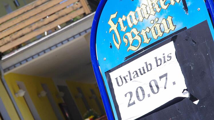 Das Schützenhaus in Kronach macht Pause bis Mitte Juli. Dann soll der Betrieb wieder ganz normal aufgenommen werden. Foto: Marco Meißner