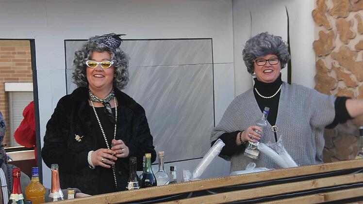 Faschingsumzug in Oberlangenstadt. Foto: Veronika Schadeck