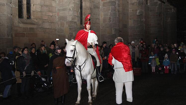 Der Martinsritt war gut besucht.Richard Sänger