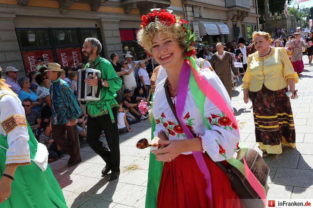 Rakoczyfest in Bad Kissingen mit Umzug; Foto: Barbara Herbst