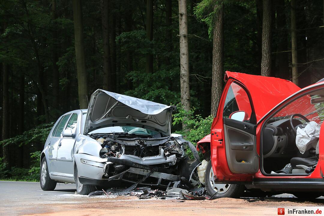 Unfall bei Roßdorf - drei Verletzte
