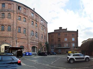 Der Innenhof der alten Mälzerei  - demnächst rückt der Abrissbagger beim  Backsteingebäude in der Pestalozzistraße an. Foto: A. Zeitler