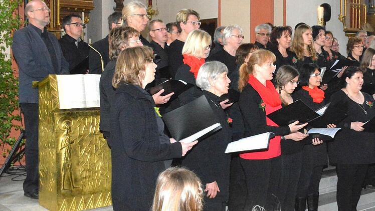 Aus Eichelsdorf kam der Chor "La Musica". Foto: Gerhard Schmidt