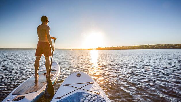 SUP ist eine coole Trendsportart.