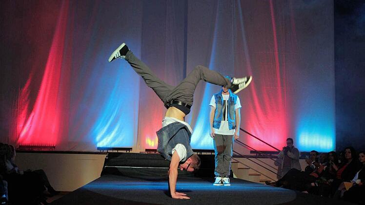 Tanz-Duo "II Move" aus dem Landkreis Bamberg. Foto: Merzbach