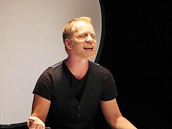 Carsten Stier in "Wertherschlachten" Fotos: Gisela Hoffmann