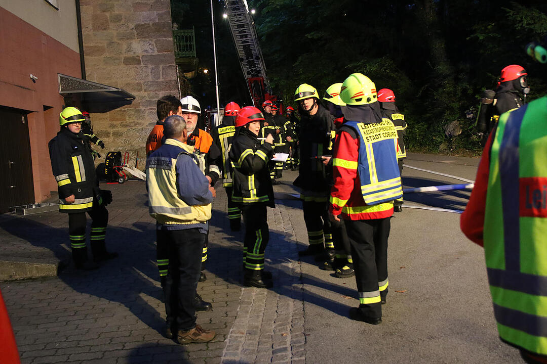 Coburg: Küchenbrand im "Hexenturm"