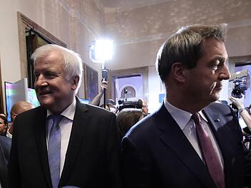 Horst Seehofer und Markus Söder versuchten, die AfD an Radikalität zu übertreffen - ein Fehler? Foto: Michael Kappeler/dpa