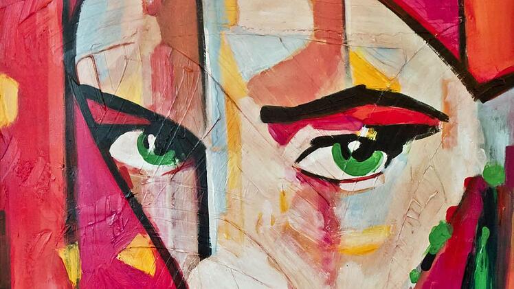 Andrea Takacs: Selbstporträt. Foto: Jochen Berger