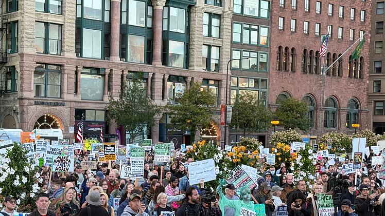 Demonstration in Chicago
