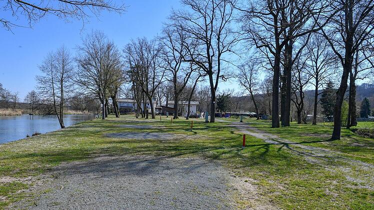 Campinginsel Bug ohne Camper  Foto: Ronald Rinklef