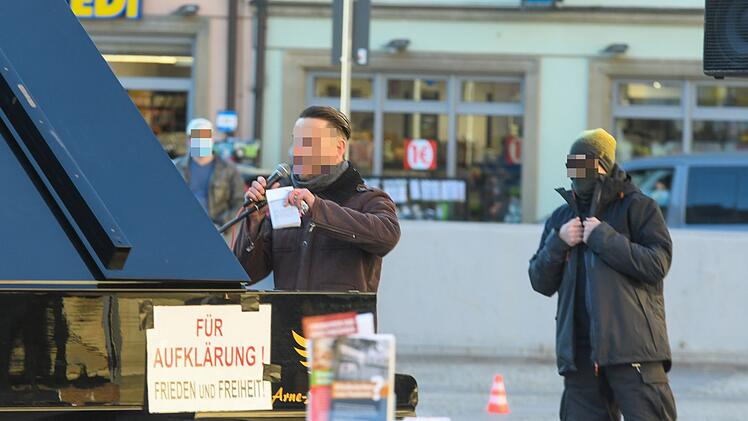 Corona-Demo in Bamberg