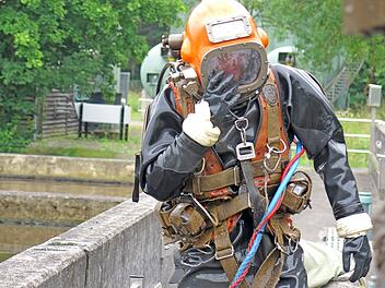 Kläranlage Schwabach musste professionellen Taucher beauftragen - das ist der Grund