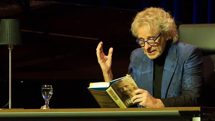 "Herbstblond" heißt die Autobiographie des berühmten Kulmbachers. Foto: Barbara Herbst