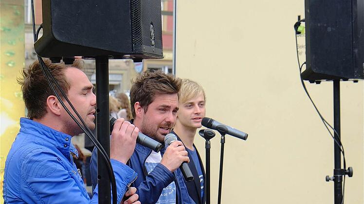 Schlagergruppe "Cappuccinos" in Hammelburg. Foto: Gerd Schaar