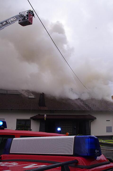 Brand in ehemaliger Disco in Windheim