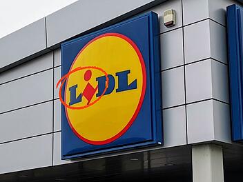 Lidl-Kunde findet Geheimbild in Logo - "jetzt seh ich nur noch das"