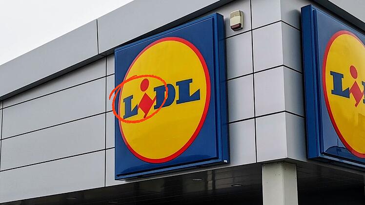 Lidl-Kunde findet Geheimbild in Logo - "jetzt seh ich nur noch das"