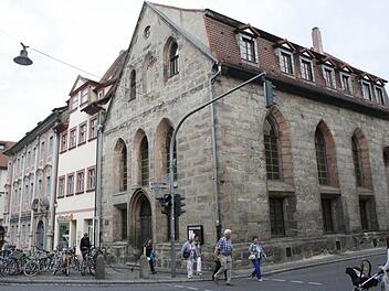 Es soll aktuell Interessenten für die ehemalige Marienkapelle am Pfahlplätzchen in Bamberg geben.  Foto: Sebastian Martin