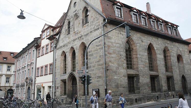 Es soll aktuell Interessenten für die ehemalige Marienkapelle am Pfahlplätzchen in Bamberg geben.  Foto: Sebastian Martin