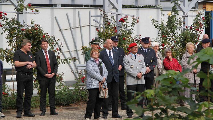 Feierliche Zeremonie zum 40-jährigen Bestehen der Reservistenkameradschaft Bad Brückenau Foto: Ulrike Müller