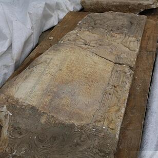 Historischer Fund in der Hofer Fabrikzeile