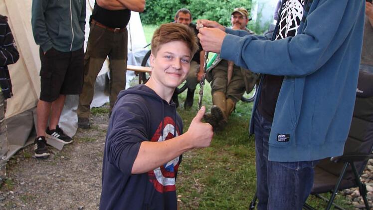 Königsfischen des Bezirksfischereivereins in Kulmbach Foto: Sonny Adam