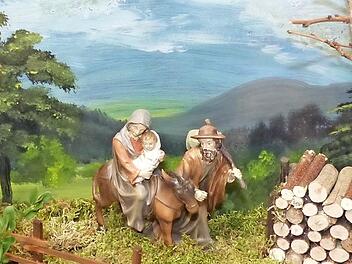 Die Krippe von Werner Stumpf aus Wallenfels Foto: Klaus Peter Wulf