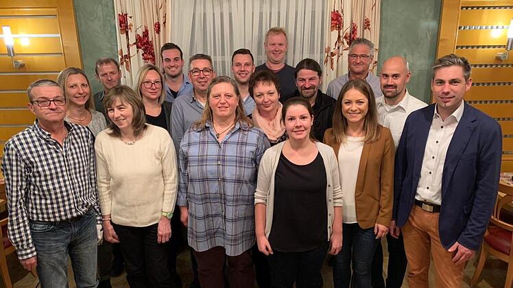 Die Kandidaten der Wählergemeinschaft Schnaid-Stiebarlimbach  Foto: privat