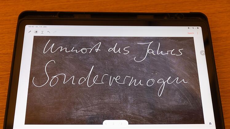 &laquo;Sonderverm&ouml;gen&raquo; ist &laquo;Unwort des Jahres&raquo; 2025
