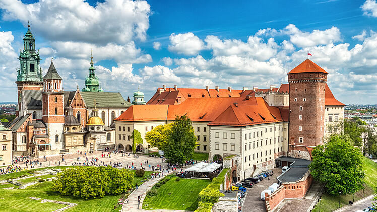 Wawel Castle during the Day, Krakow