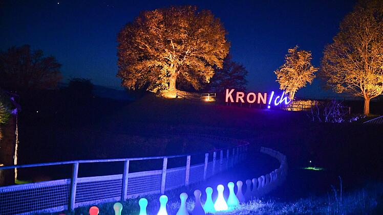 Impressionen von "Kronach leuchtet". Foto: Ronald Rinklef
