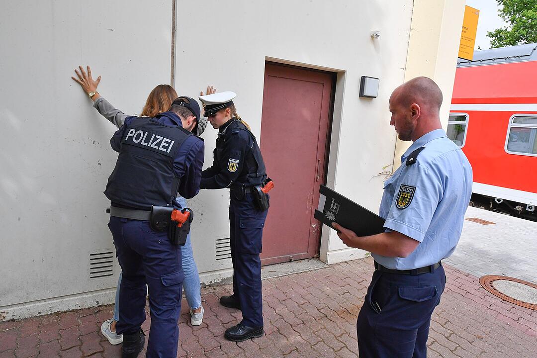 Situationstraining bei der Bundespolizei in Bamberg