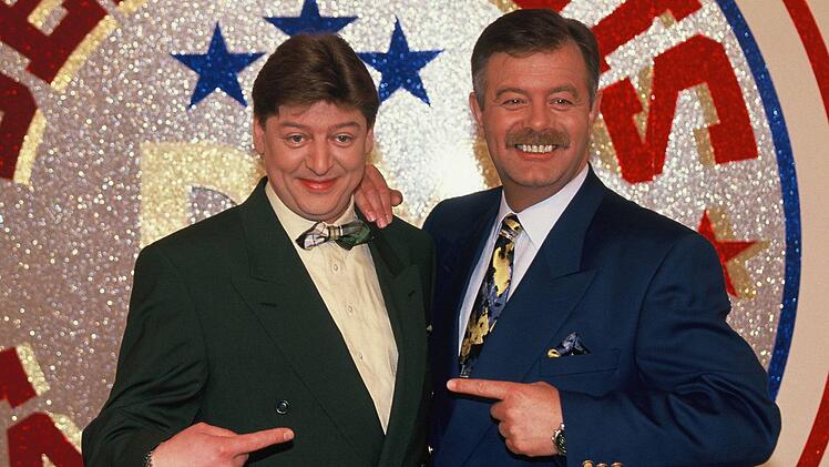 Walter Freiwald (links) war "nur" die Off-Stimme von "Der Preis ist heiß", dennoch wurde auch er zum TV-Kultstar.