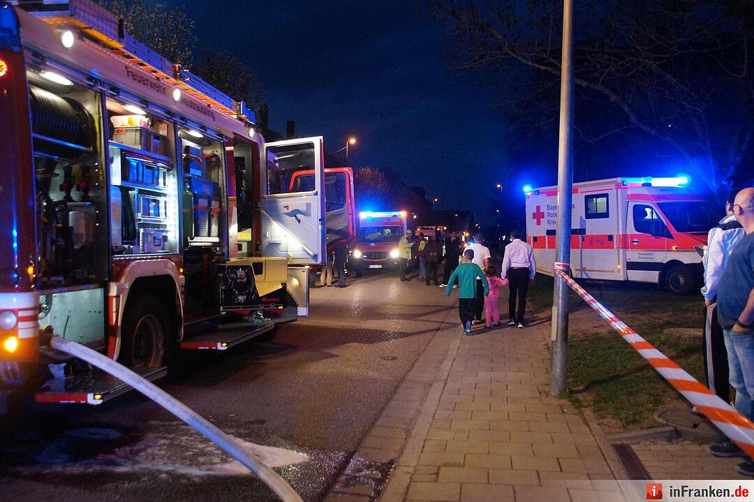 Neun Verletzte bei Brand in Asylunterkunft